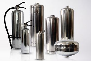 Premium Stainless Steel Fire Extinguisher for Home Safety