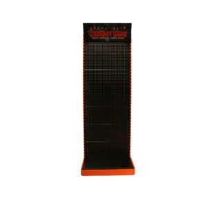 Adjustable-Hook Hardware Shop Perforated Racks Tool Display Stand