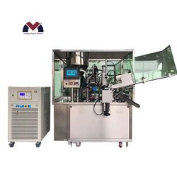 Full Automatic Cosmetic Cream Hand Sanitizer Gel Toothpaste Ointment Tube Packing Machine Medicine Industry Aluminum Tube Filling Sealing Machine