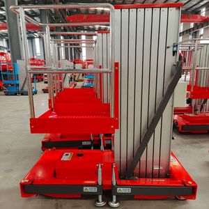 Industrial Aluminum Alloy Lift with Safety Guardrails