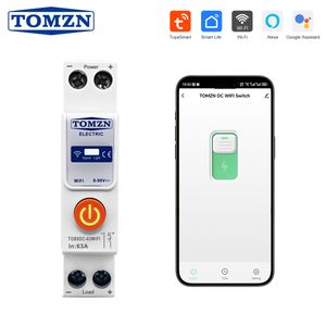 Tomzn Tuya Smartlife WiFi Smart Switch Metering Monitoring Circuit Breaker Timer Relay