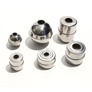 Cylindrical Magnetic Liquid Level Small Floating Ball Float High Temperature Stainless Steel Switch Fittings