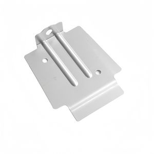 Customized White Zinc Plated Stainless Steel Bent Sheet Metal Stamping Parts