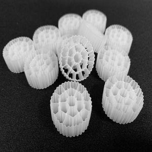HDPE Plastic Aquarium Filter Media Mbbr for Aquaculture Fish Pond