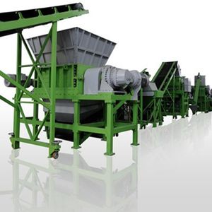 Tdf Tda Rubber Shredder Shredding Machinery Waste Tyre Machine Tire Recycling Plant