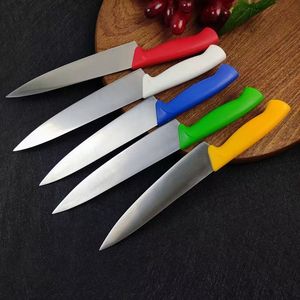 6"/8"/10"/12" Colorful PP Handle Professional Stainless Steel Kitchen Boning Knife