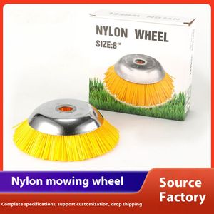 High-Performance Lawn Mower Featuring Sturdy Steel Wheels for Tough Grass