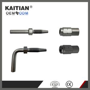 Apply to High Pressure Resin Tubing Hose Connectors 90° Lubricating Grease Lines Hose Connectors