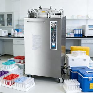 Medical Mushroom Lab Electric Autoclave Vertical Pressure Steam Sterilizer Machine Price