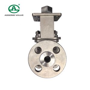 CF8 Flanged Manual Ball Valve 150lbr DN15 for Industrial Use