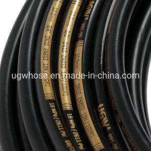 2wire Braided Hydraulic Hose Pressure Rubber Hose Pipe En853 2sn