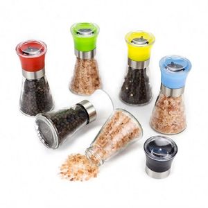 Adjustable Stainless Steel BBQ Pepper Mill with Grinder