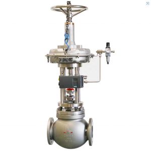 Wcb CF8 Body Proportional Flow Control Valve for Water System Pressure Control Valve Pneumatic Control Valve