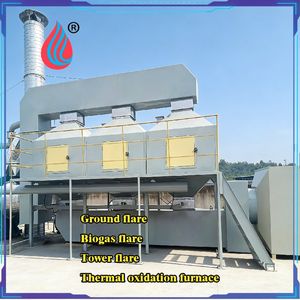 Regenerative Thermal Oxidizer Flare System for Industrial Vocs Waste Gas Treatment