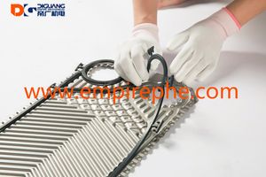 Freon and Ammonia Use Semi-Welded Gasket Plate and Frame Heat Exchanger