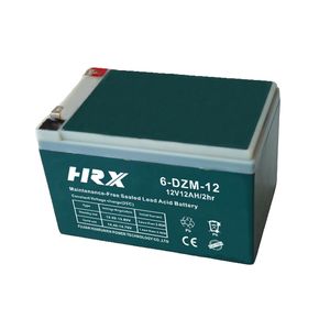 6-Dzm-12 Rechargeable Lead Acid Electric Vehicle Battery