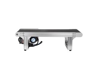 Docod OEM/ODM Xc20 Desk Aluminum Mini Conveyor Belt for Tij Inkjet Printer Mobile Conveyor Belt Transporter