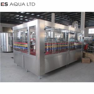 Automatic Soda Drinking Plastic Glass Can Liquid Water Bottle Washing Filling Capping Equipment Machinery Machine