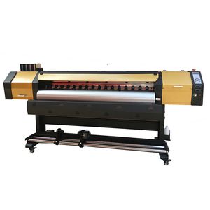 Disame Yd2200 1.8m 2.2m Digital Inkjet Printer Dx5 Dx7 I3200 Large Format Eco Solvent Printer Flex Banner Printing Machine for Sale