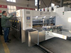 Multi Color Automatic Corrugated Cardboard Carton Box Flexo Die Cutter Slotter Printing Machine