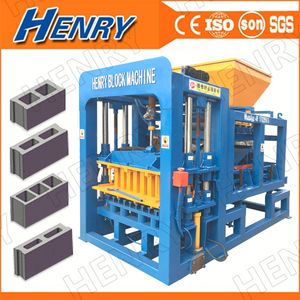 Qt4-20 Fully Automatic Hydraulic Cement Hollow Block/Brick Making Machine
