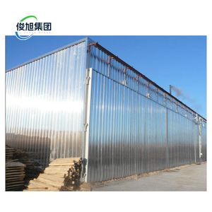 Automatic PLC Control Touch Screen Wood Drying Machine Energy Saving
