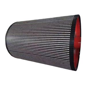 Oil-Resistant Stainless Steel Rubber Conveyor Belt Roller for Mines