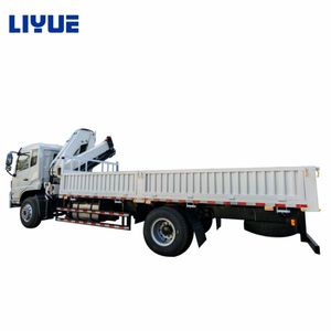 New Design Construction Machinery 6t Hydraulic Folding Arm Lorry Crane for Sale
