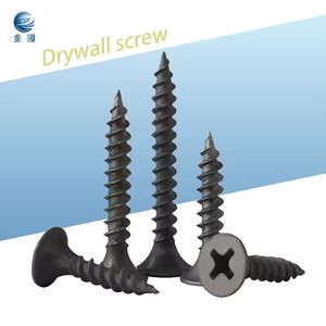 Black Zinc Drywall Screw M3.5 Steel 25mm Metric Screws Coarse Thread Fine Thread