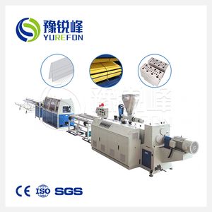 Factory Price PVC Price Holder Strip/Tag/Table/Label Tag Profile Extrusion Production Making Machine Extruder Manufacture Supplier