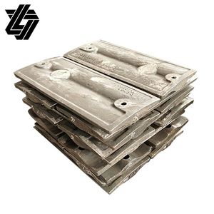 Crusher Parts for Alloy Steel Casting Mines Mn13cr2 Ball Mill Liner Wear Parts
