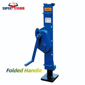 10t Compact Foldable Handle Mechanical Steel Jack for Heavy Machinery Use