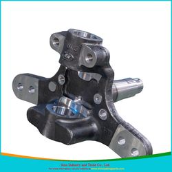 Professional Iron Casting Railway Spare Parts, Steering Knuckle with Drawing/Sample Customization High Quality Train Parts Manufacturer