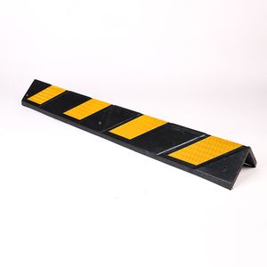 800mm Traffic Safety Rubber Parking Lot Corner Guard Protector