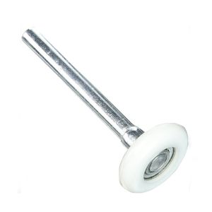 Black White Zinc Plated Steel Nylon 2*4 2*7 3*4 3*7 Tilting Nylon Door Roller for Garage/Furniture Accessories