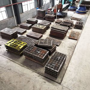 Reliable Manganese Steel Jaw Crusher Die Parts for Aggregate Production Lines
