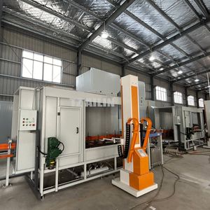 Ailin New Arrival Infrared IR Drying Oven Ground Rail Powder Coating Line with Water Curtain Paint Booth for Plastic Workpiece