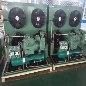 Compact 20HP Stainless Steel Condensing Unit with 4 Fan Cooling