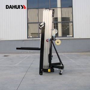 Aluminum Scissor Lift Versatile High-Altitude Assistant Hand Crank Lift
