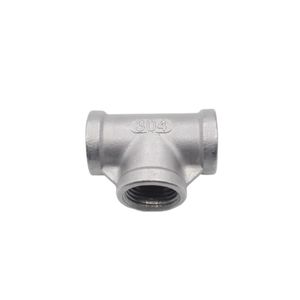 Premium Stainless Steel Hygienic Tee Reducer for Pipe Connections