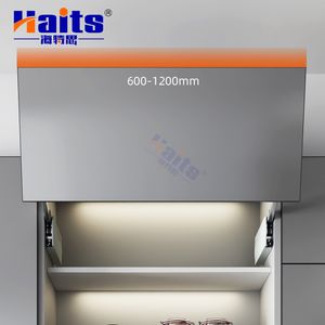 Pneumatic Lift Support System Soft-Close Cabinet Support Furniture Hardware Accessories