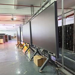 HD Touching Screen Machine Indoor Full Color Conference Video Panel LED Display Wall 163" (P0.9, P1.875)