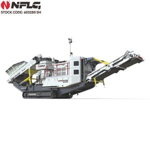 Large Output Tracked Mobile Hydraulic Cone Crusher for Granite Crushing