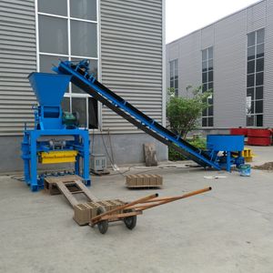 Construction Brick Machine Semi Automatic Hollow Block Machinery Cement Brick Making Machine