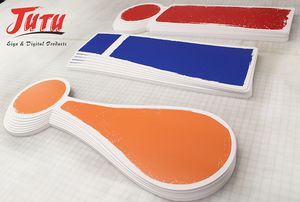 Jutu 1220*2440mm White PVC Sign Board PVC Foam Board for Outdoor Advertising