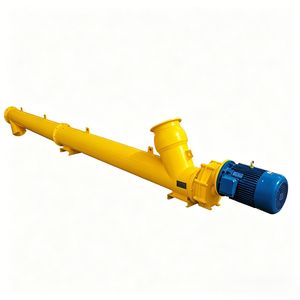 Industrial Stainless Steel Single Shaft Screw Conveyor for Efficient Material Transport