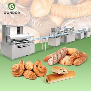 Vietnam Hotel Buffet Bakery Machine Croissant Baguette Burgwr Make Burger Bun French Bread Pastry Production Line