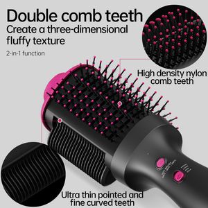 Hair Dryer Brush Blow Dryer in One Hair Straightener Brush Thermal Brush Curling Brush Straightening Brush for Women
