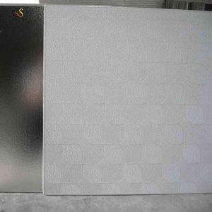 Good-Prices PVC Gypsum Ceiling Decorative Standard Size PVC Laminated Gypsum Ceiling Tiles