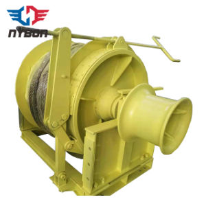 Single Drum 10 Ton Hydraulic Anchor Mooring Winch with Warping Drum